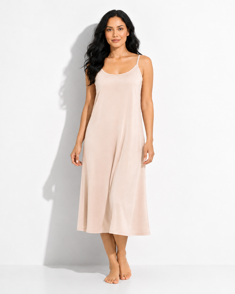 Fond de robe abricot pêche