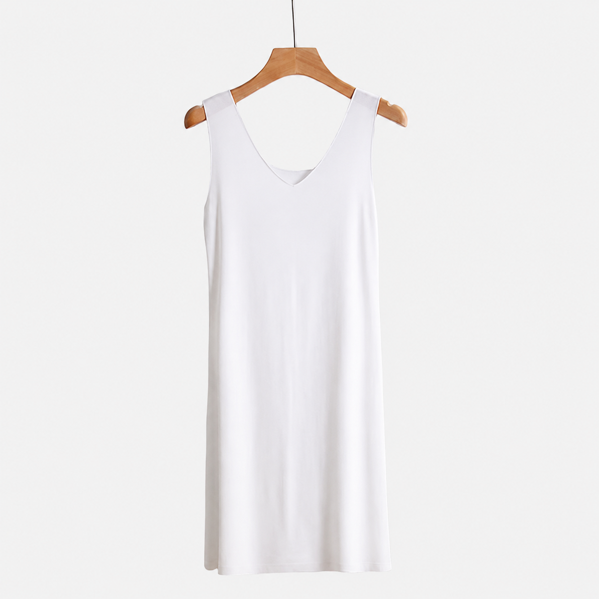 Fond de robe blanche courte article