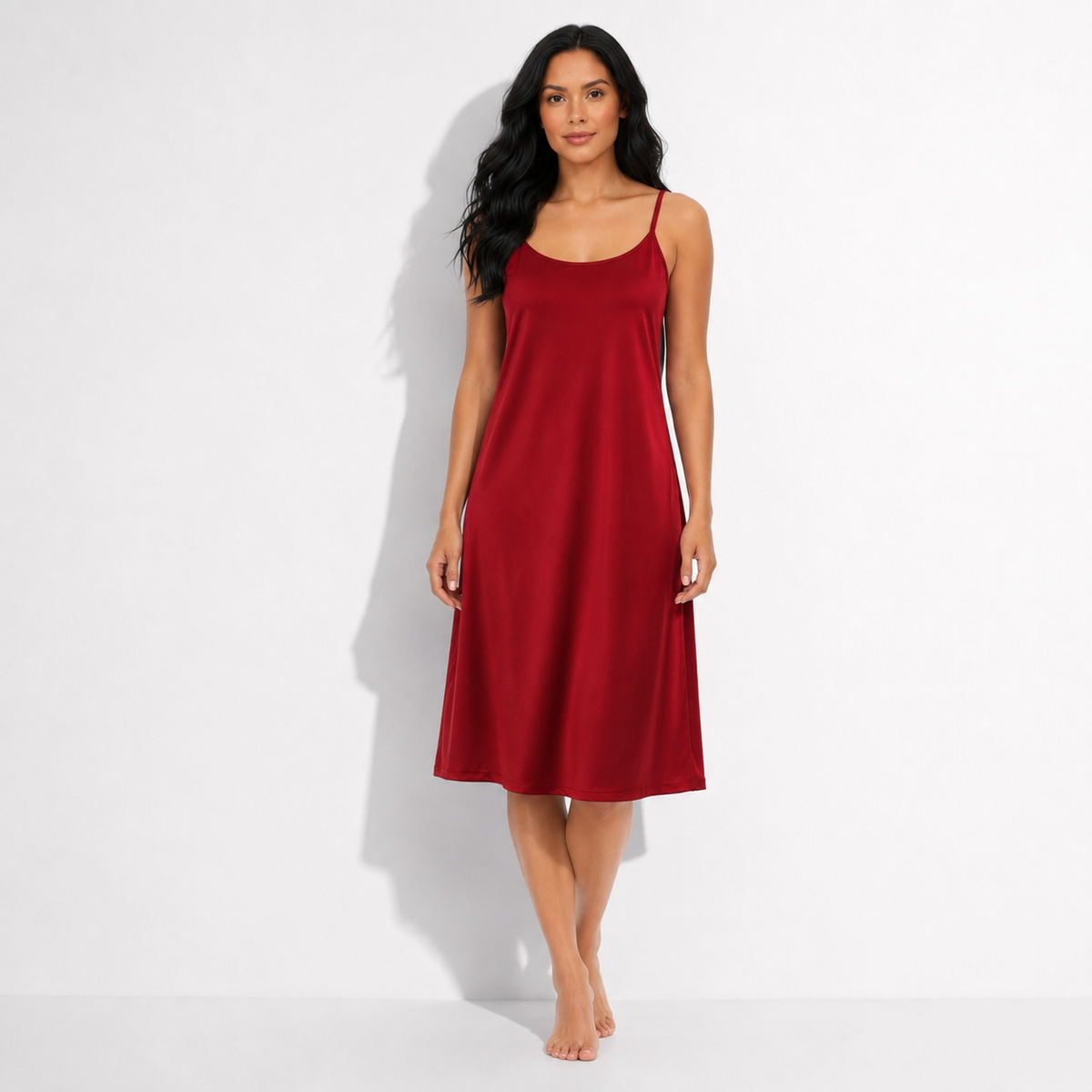 Fond de robe bordeaux midi