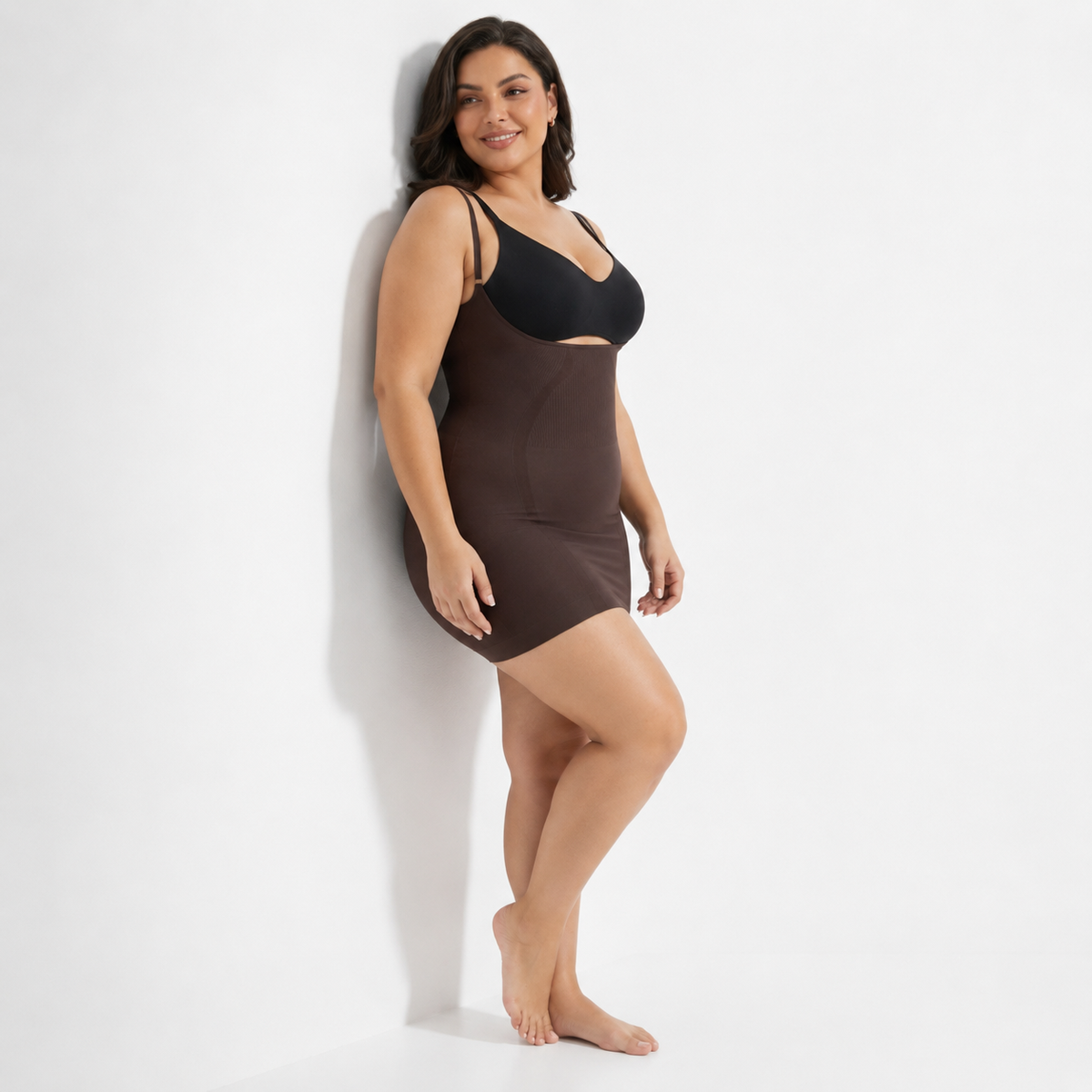 Fond de robe grande taille profil