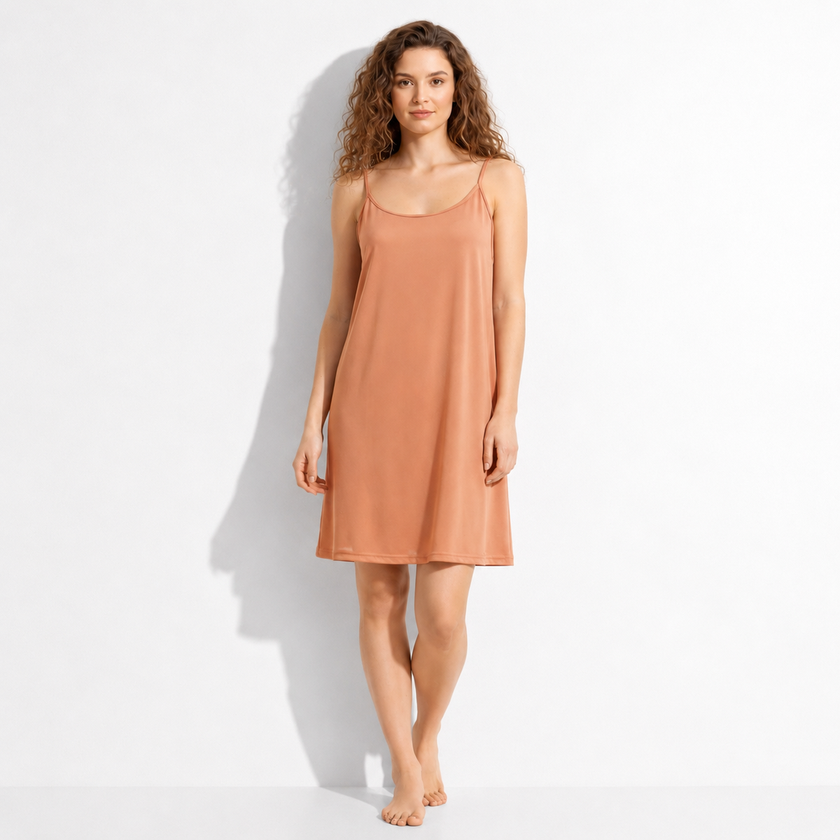 Fond de robe orange
