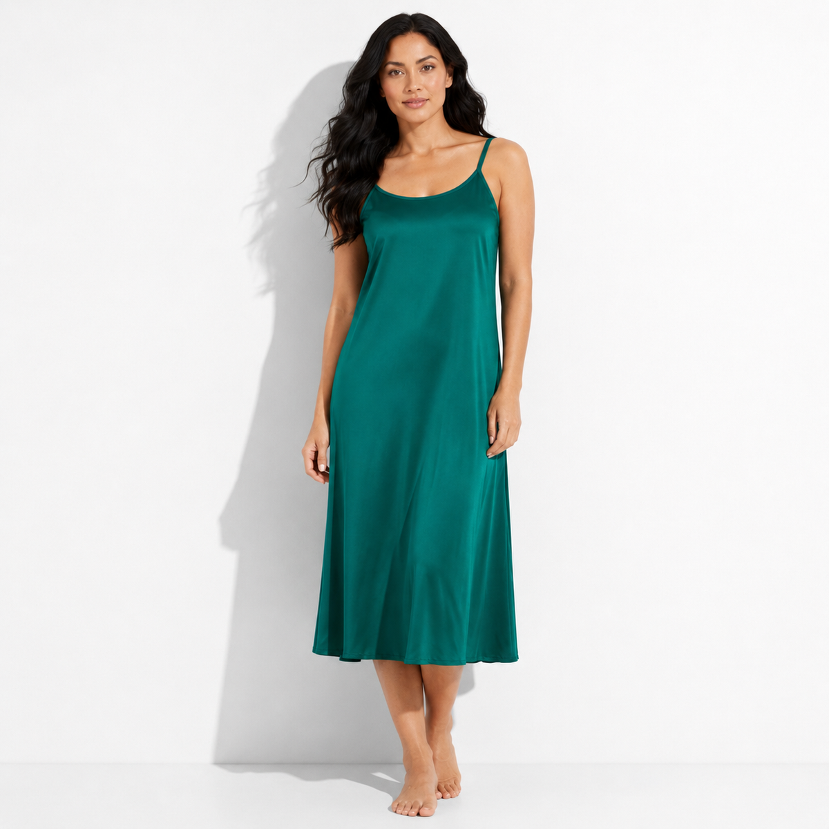 Fond de robe vert foncé