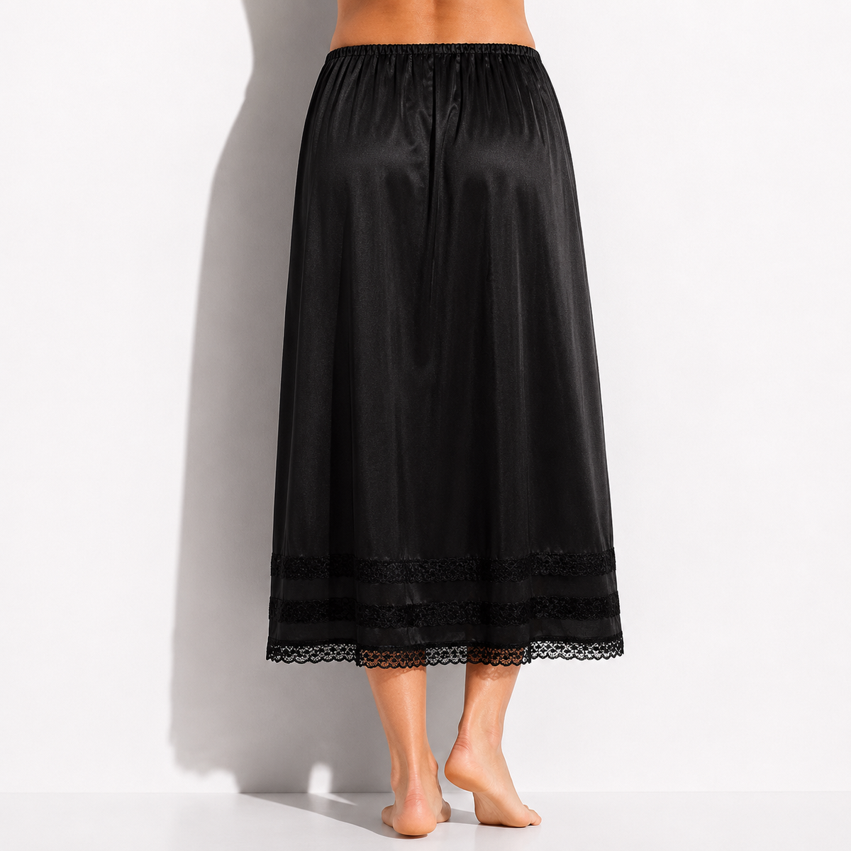 Jupon sous robe noir dos