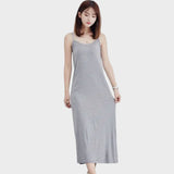 Fond de robe invisible longue - Gris / M