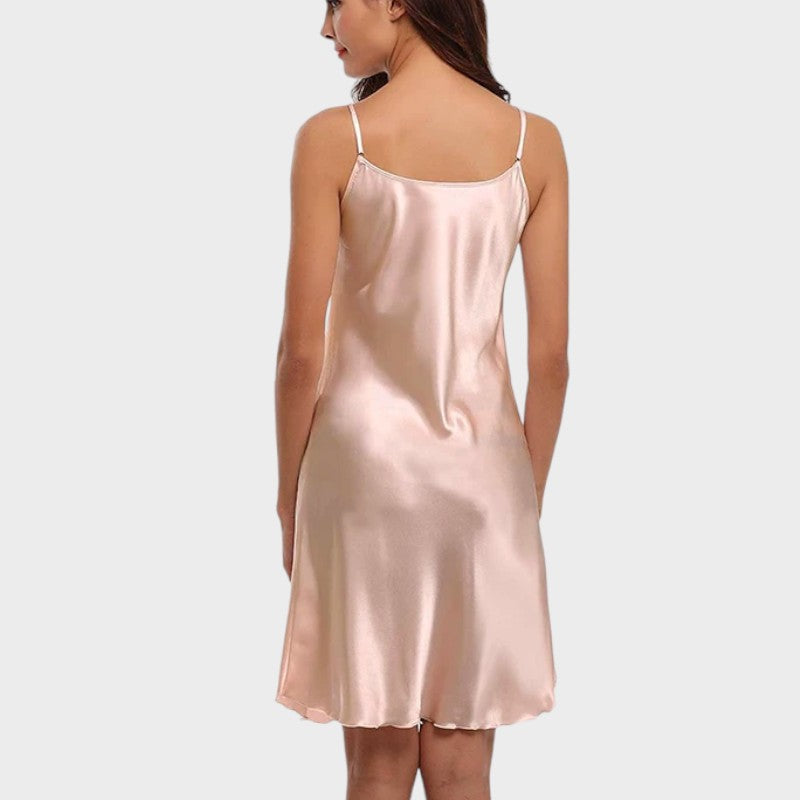 Fond de robe rose pale dos